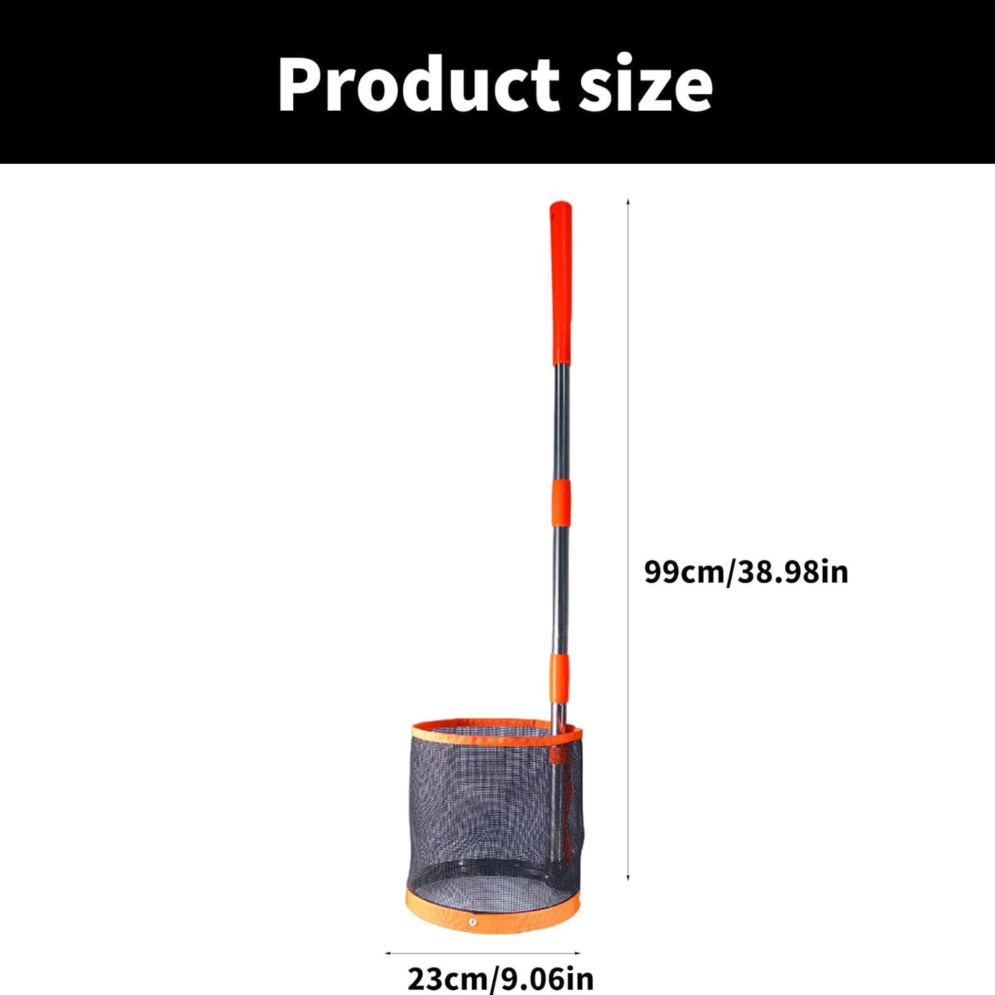 Table Tennis Tennis Pickers Bucket Portable Table Tennis Retrievers Adjustable Pingpong Tennis Pickers Collector Easy to Use