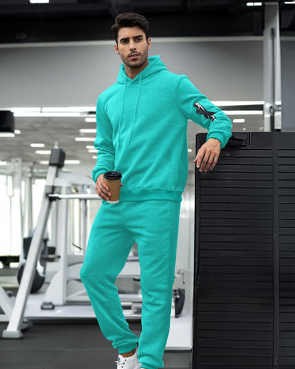 Mens Sweatsuits Sets, Track Suits Men Set, Jogging Suits with Zipper Pockets