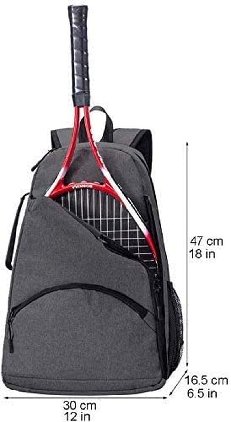 2 Raquet Tennis Bag,Tennis Bags for Men Women,Tennis Backpack,Durable Tennis Bookbag,Tennis Pickleball Bag,Tennis Bag Waterproof,Raquet Carrier for Balls, Pickleball Paddles, Badminton Rackets