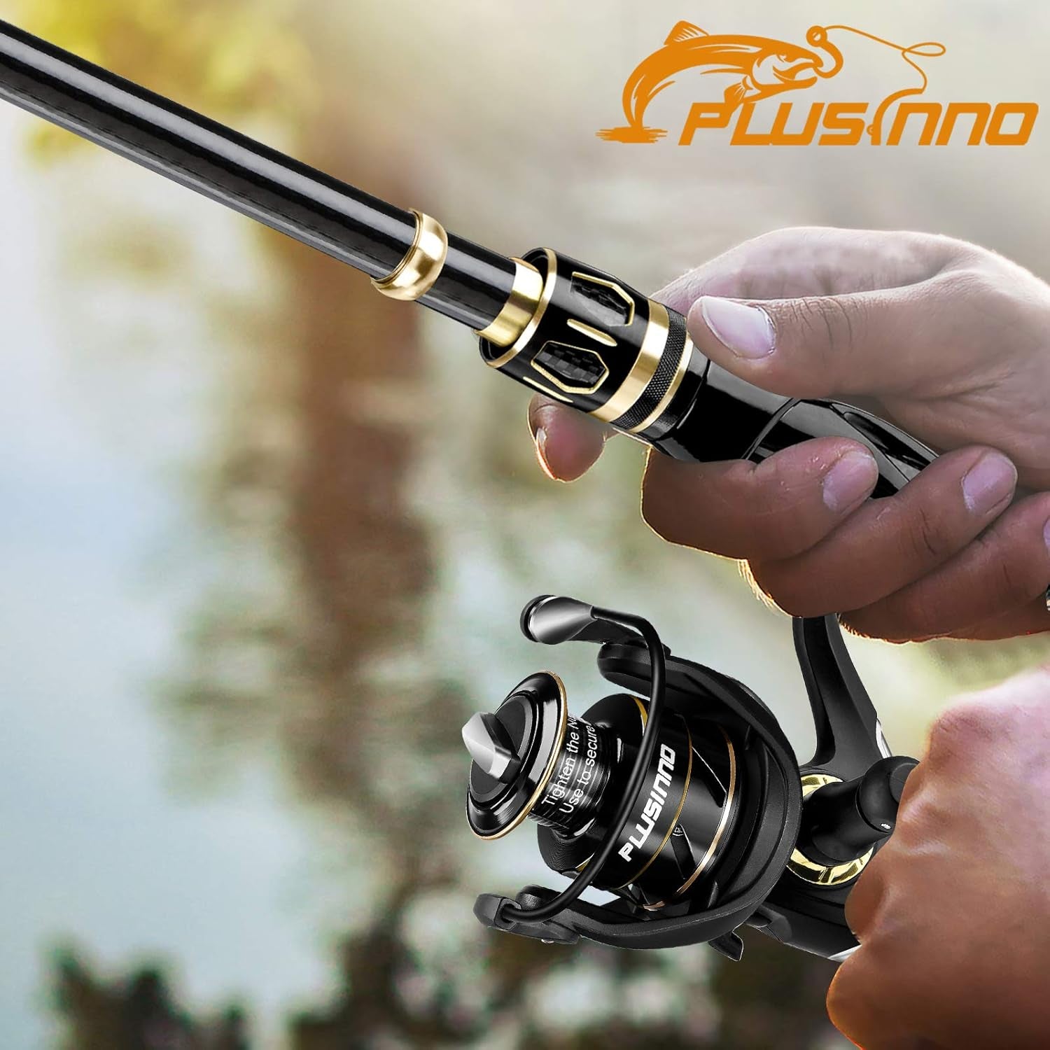 Fishing Rod and Reel Combos Set,Telescopic Fishing Pole with Spinning Reels, Carbon Fiber Fishing Rod for Travel Saltwater Freshwater Fishing