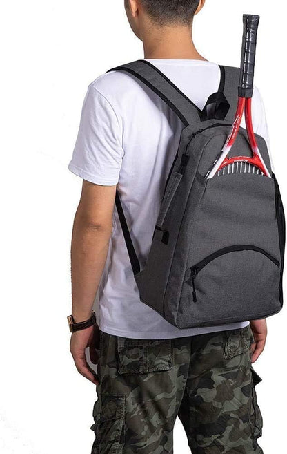 2 Raquet Tennis Bag,Tennis Bags for Men Women,Tennis Backpack,Durable Tennis Bookbag,Tennis Pickleball Bag,Tennis Bag Waterproof,Raquet Carrier for Balls, Pickleball Paddles, Badminton Rackets