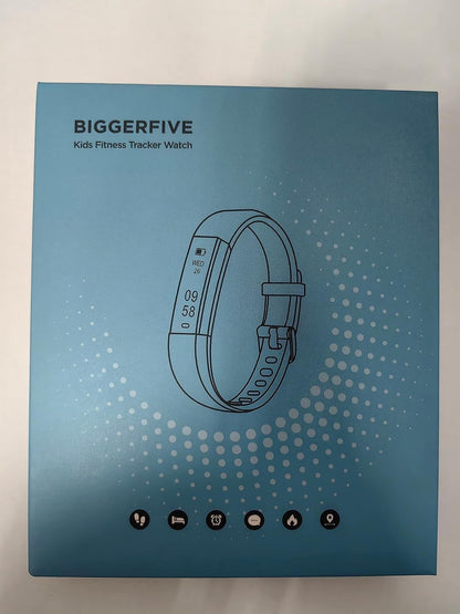 Slim Fitness Tracker Watch for Kids Girls Boys Teens, Waterproof Activity Tracker with Pedometer, Calorie and Step Counter, Sleep Monitor, Silent Alarm Clock(Dual Bands)