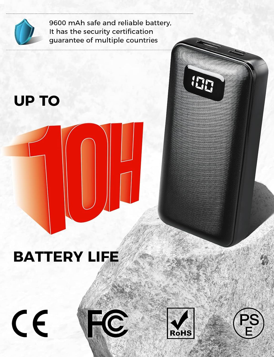 Heated Vest for Women with Battery Pack Included, Battery Women'S Heated Vest, M, Black